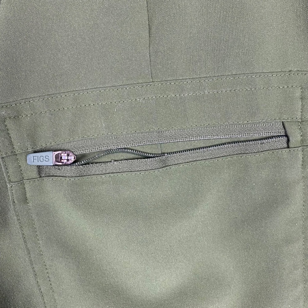 FIGS Zamora Technical Collection Jogger Scrub Pants Petite Womens MP Spruce - Picture 5 of 10